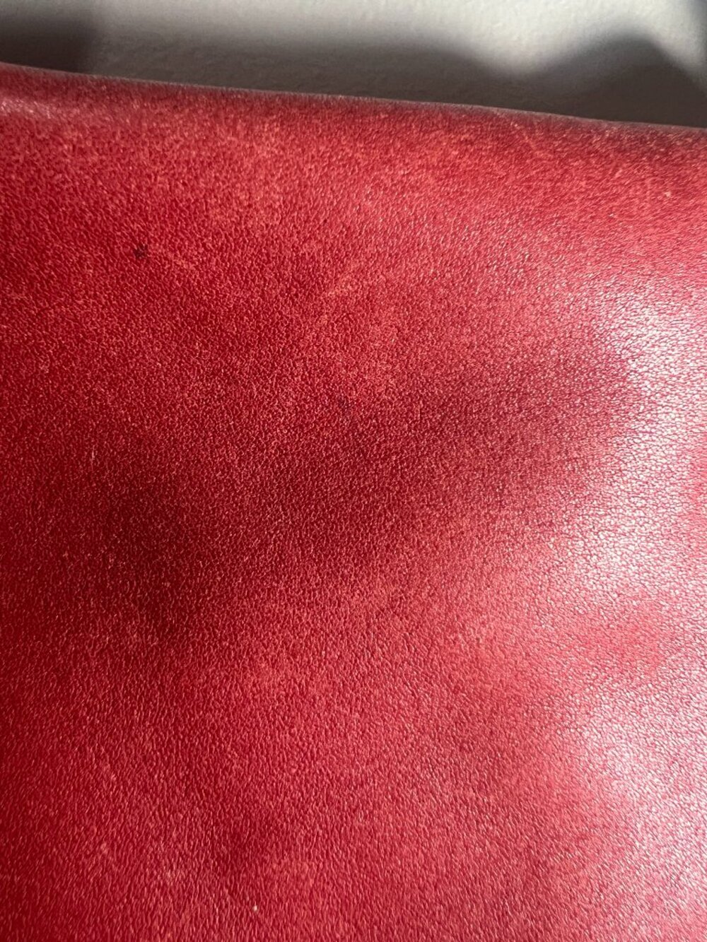 Vintage Y2K Coach Soho Legacy 9186 Red Glove Tanned Leather Bucket Shoulder Bag - Picture 14 of 16